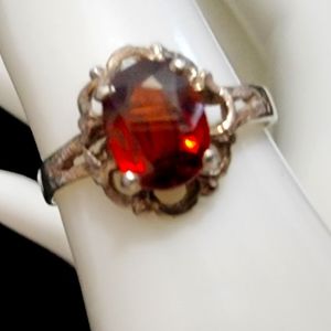 Red Spinel Ring size 7